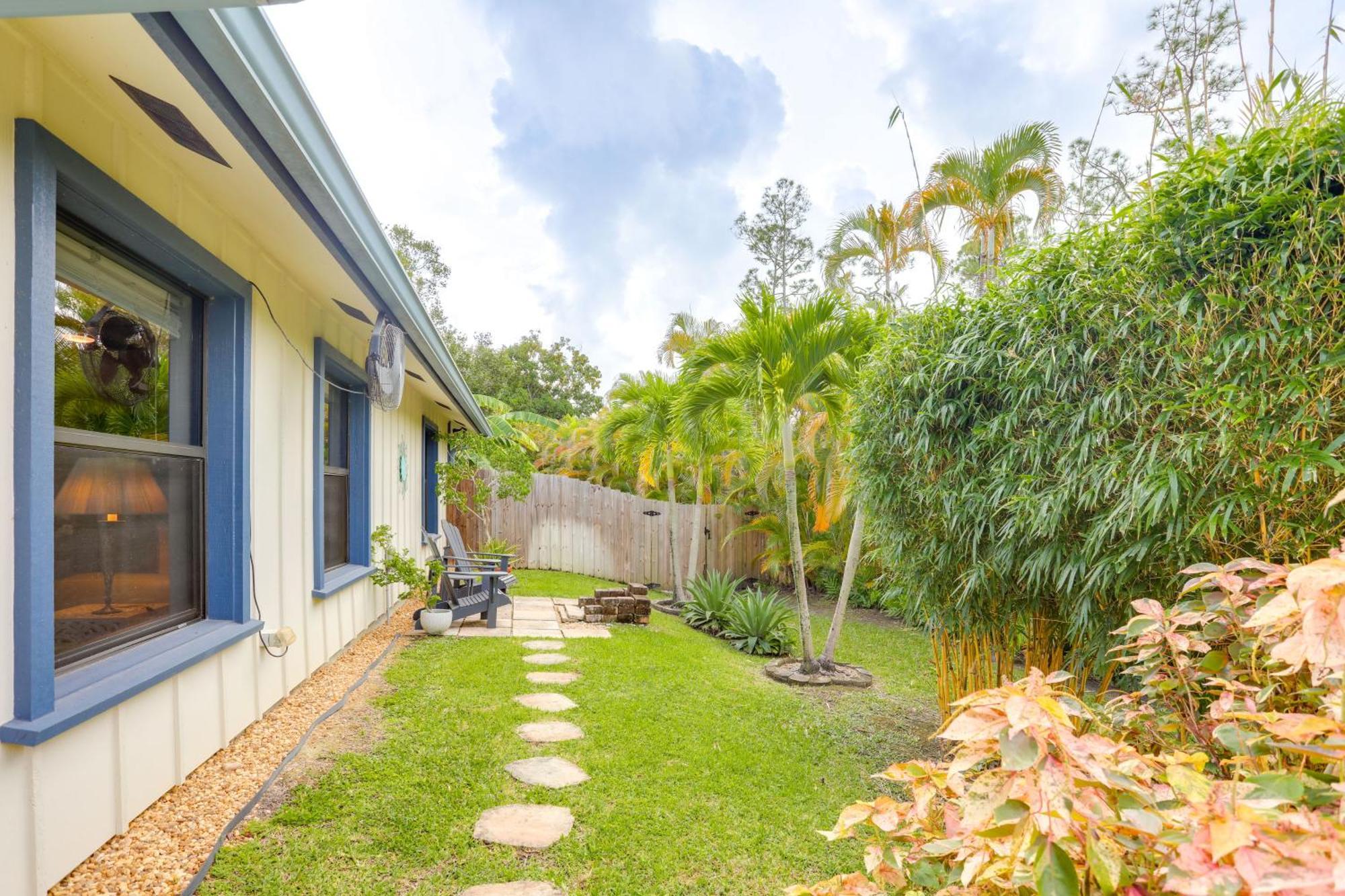 Jupiter Cottage With Patio, Gas Grill And Fire Pit! Exterior photo