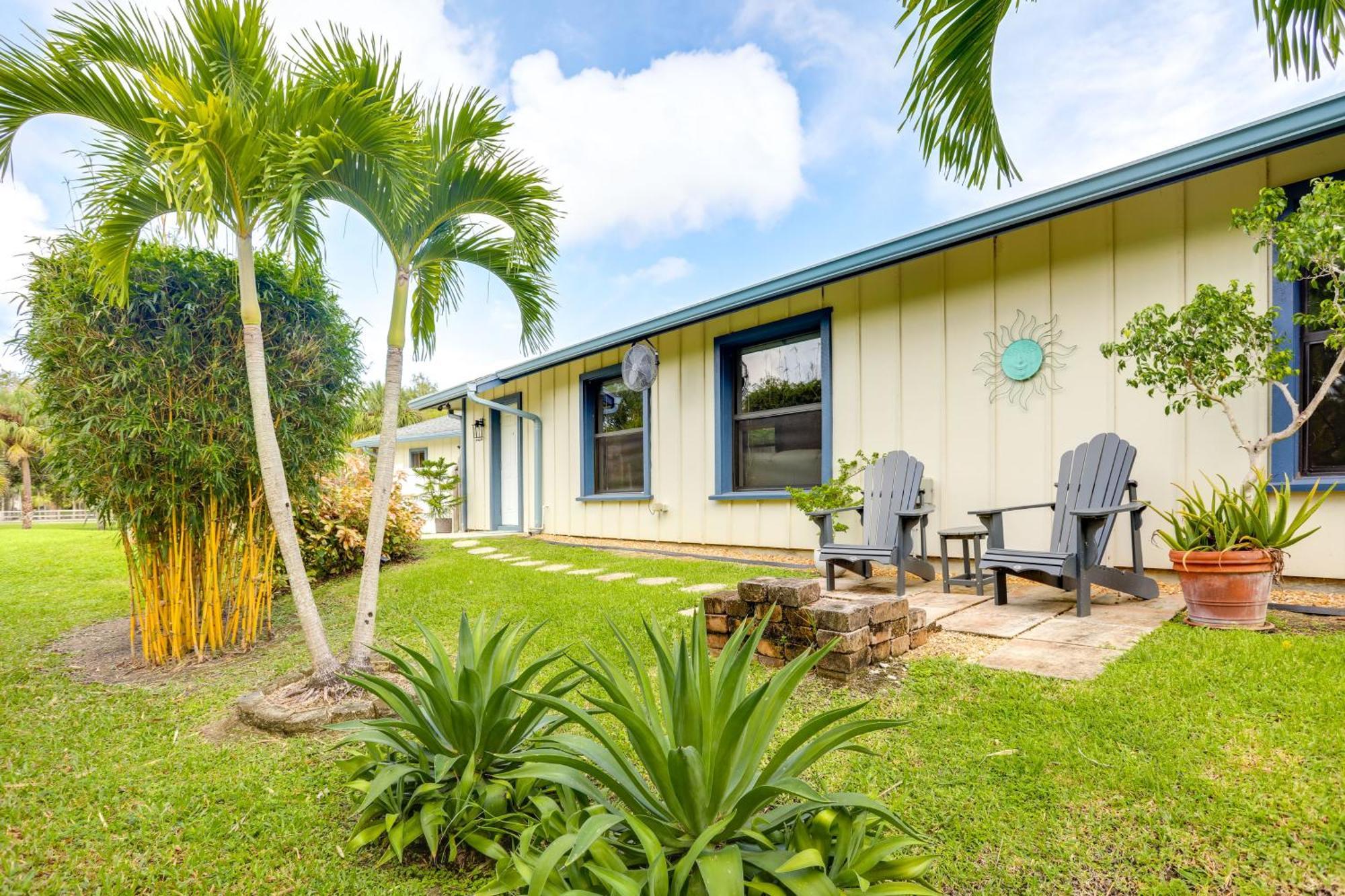 Jupiter Cottage With Patio, Gas Grill And Fire Pit! Exterior photo